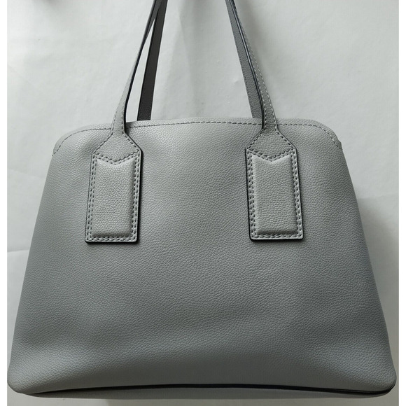 Marc Jacobs Women`s The Editor Griffin Rock Grey Zipper Satchel Shoulder Bag - Picture 2 of 16